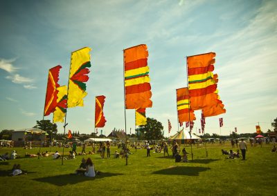 colourful Festival Flags
