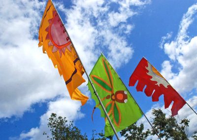 festival flag hire UK